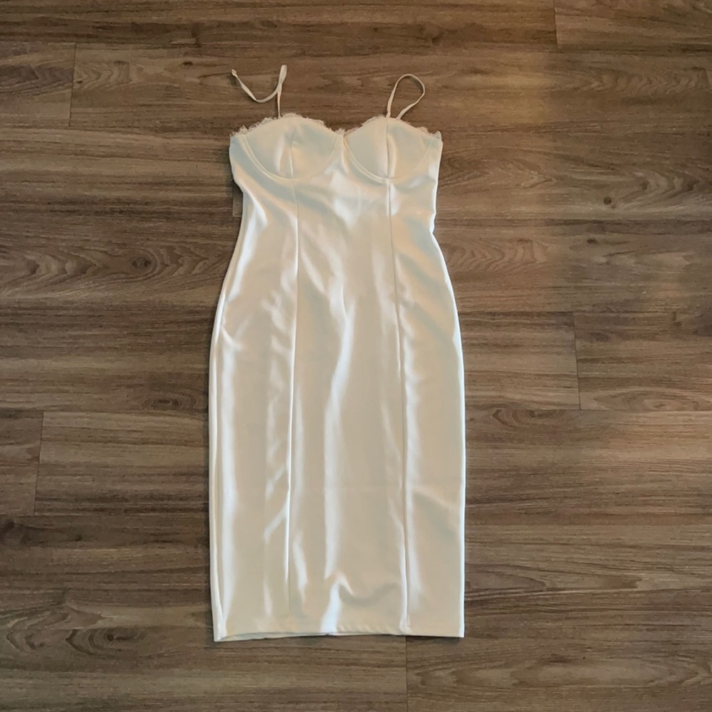 Misguided white dress